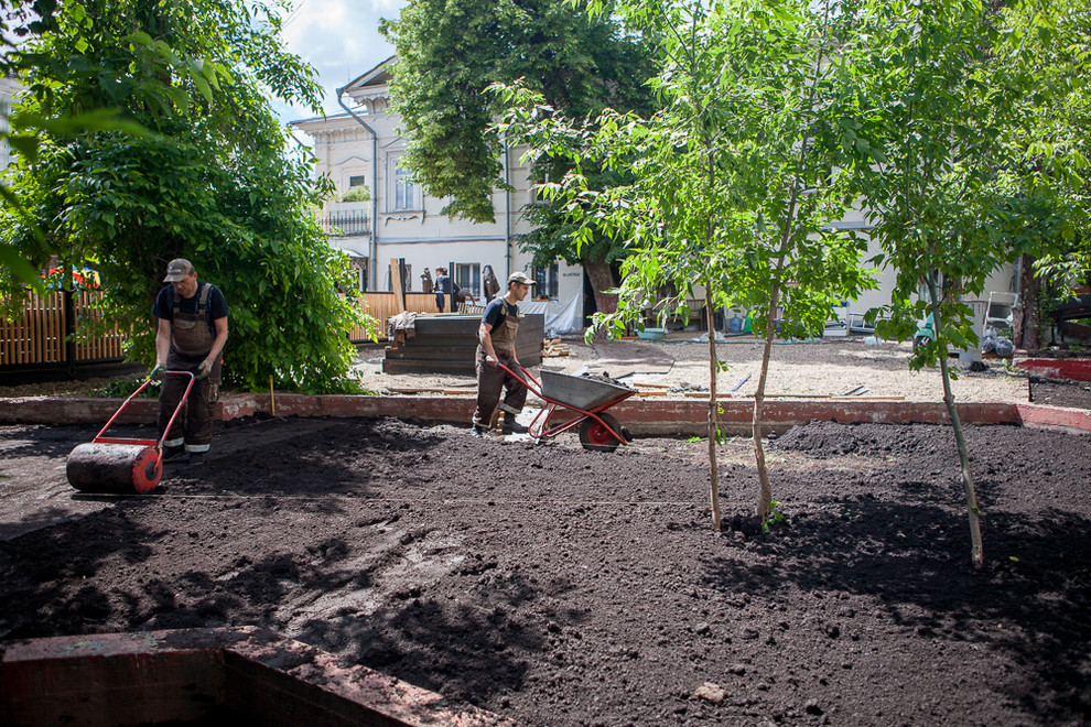 Озеленение летней веранды Dewar's Powerhouse