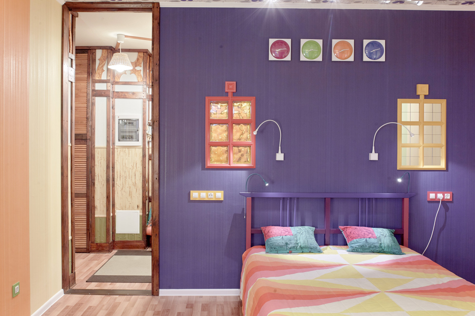 Яркая квартира