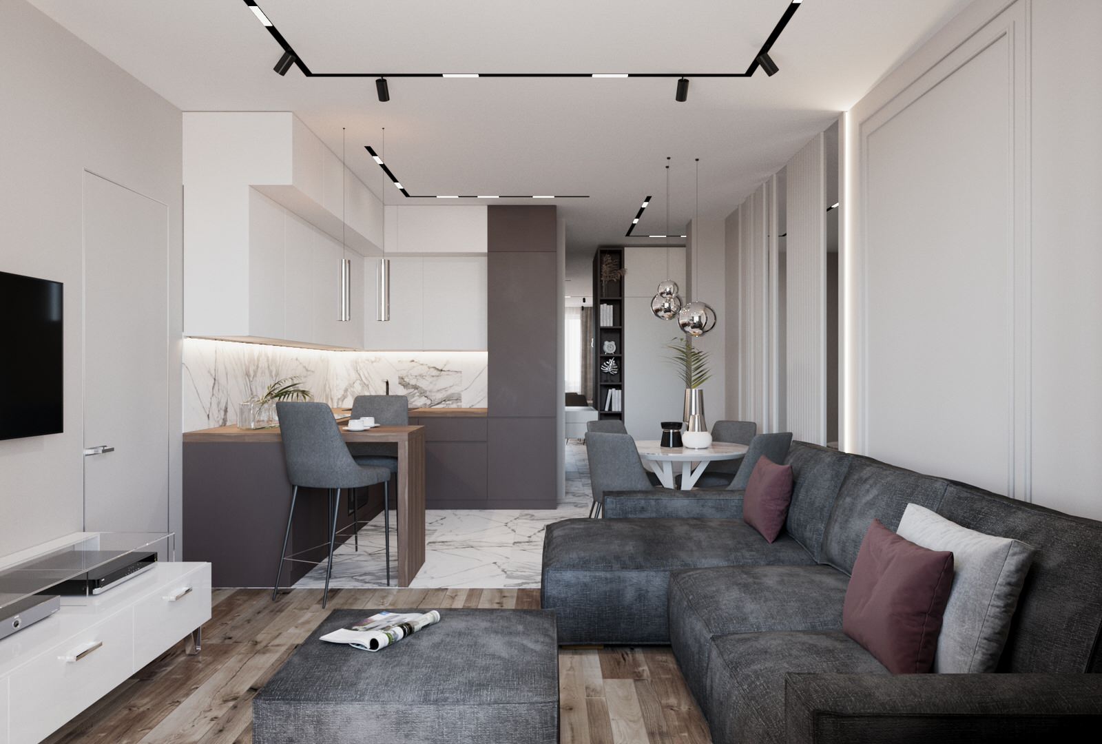 Диван Spensor Bordo