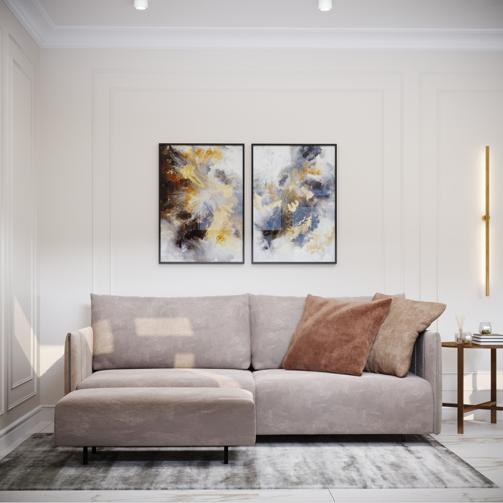 Квартира с элементами неоклассики