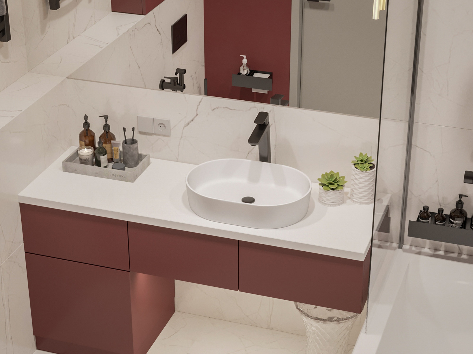 Дизайн квартиры в г. Омске ЖК "Серебряный берег"