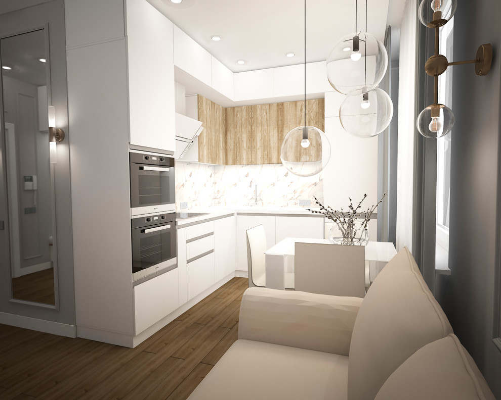 Малогабаритная квартира для молодой девушки