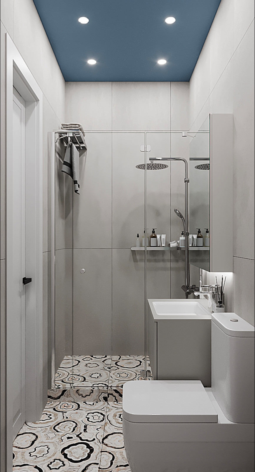 Обложка проекта: ЖК Береговой, 100м2