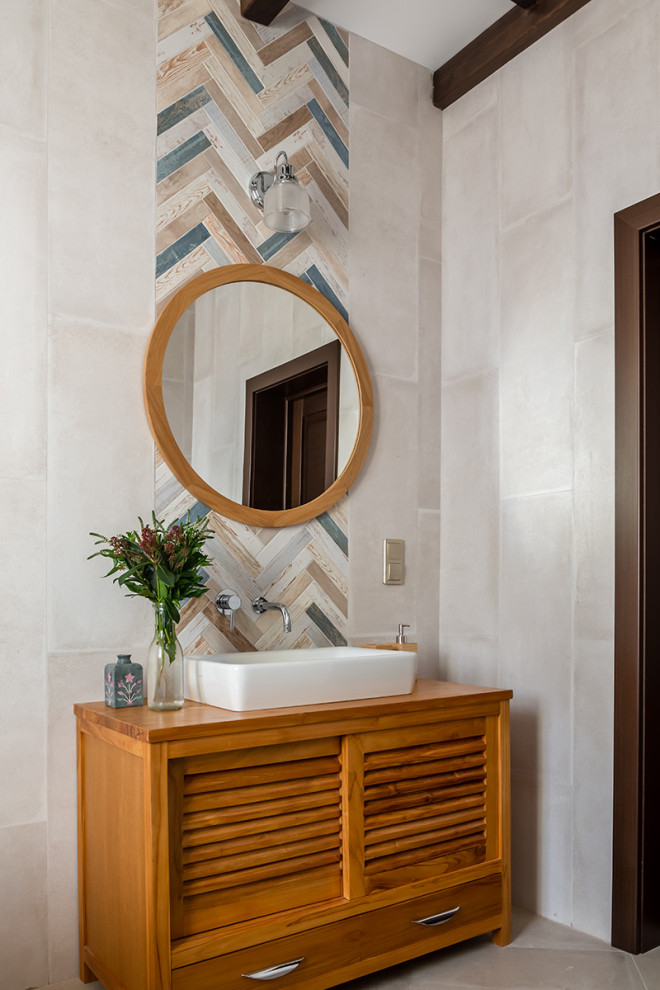 ВАННАЯ КОМНАТА В ЗАГОРОДНОМ ДОМЕ