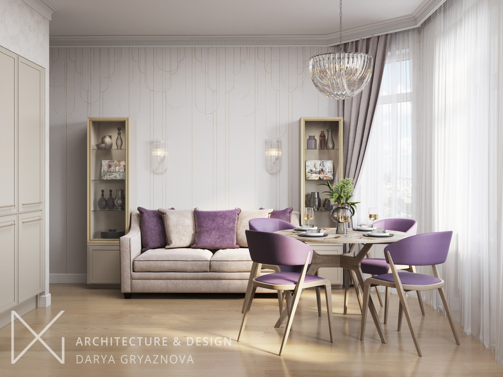 Монохромная городская квартира