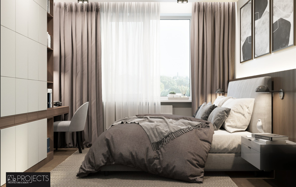 ДИЗАЙН-ПРОЕКТ ТРЕХКОМНАТНОЙ КВАРТИРЫ 68М2