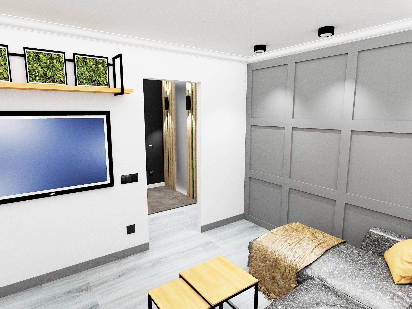 Обложка проекта: дизайн гостинной