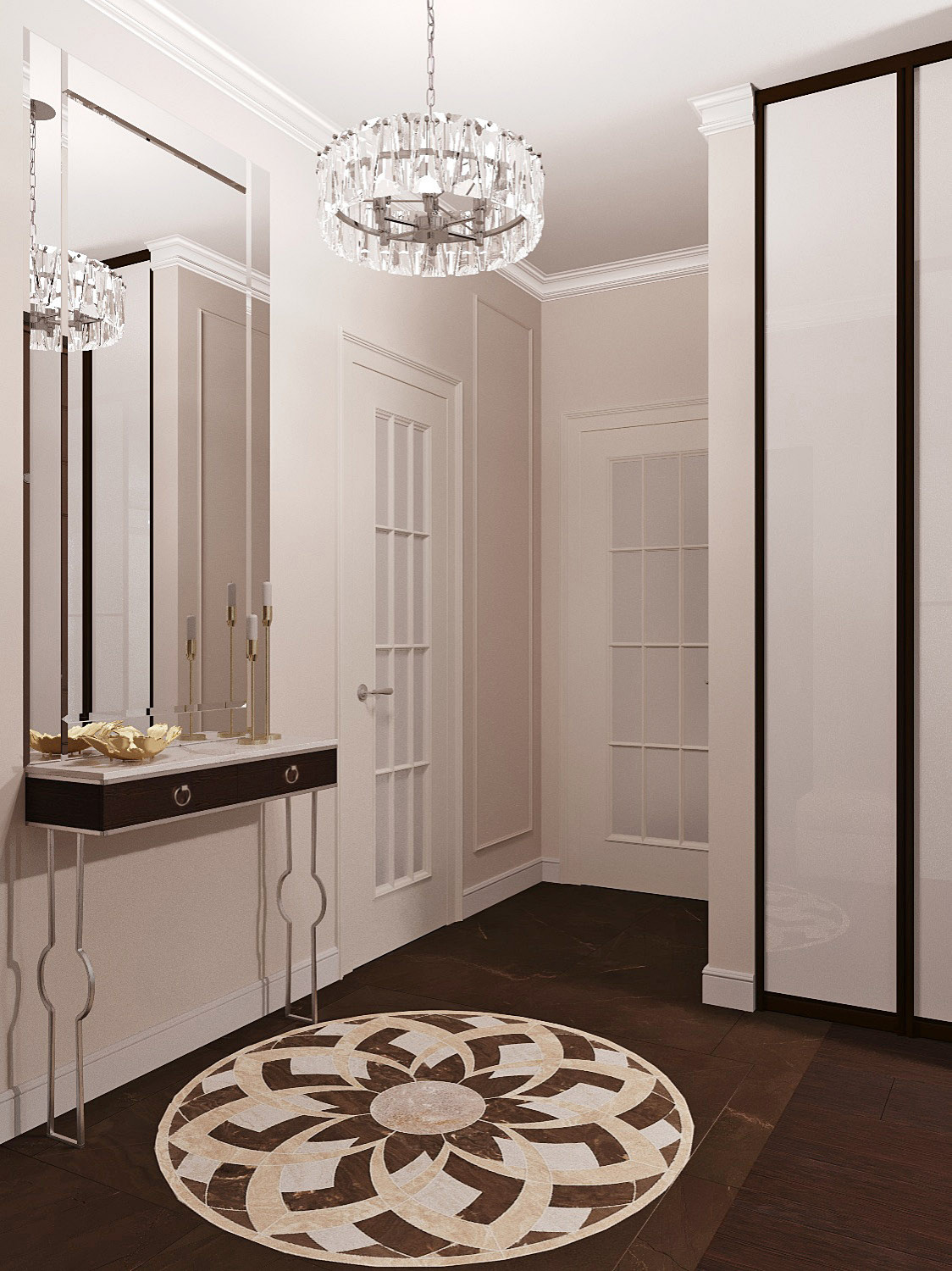 Квартира в ЖК Миллениум Сити в стиле современная классика