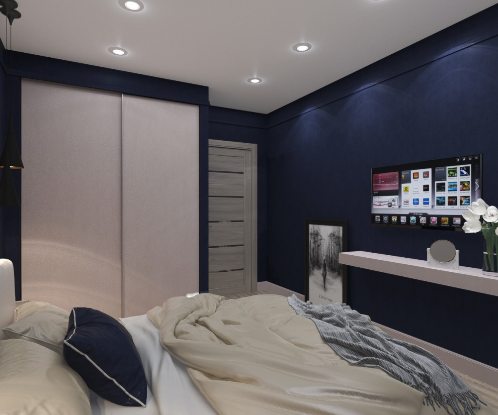 Обложка проекта: Визуализация спальни