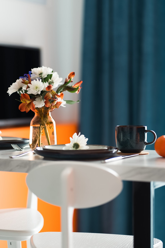 Акцентный ремонт в однушке 40 кв.м