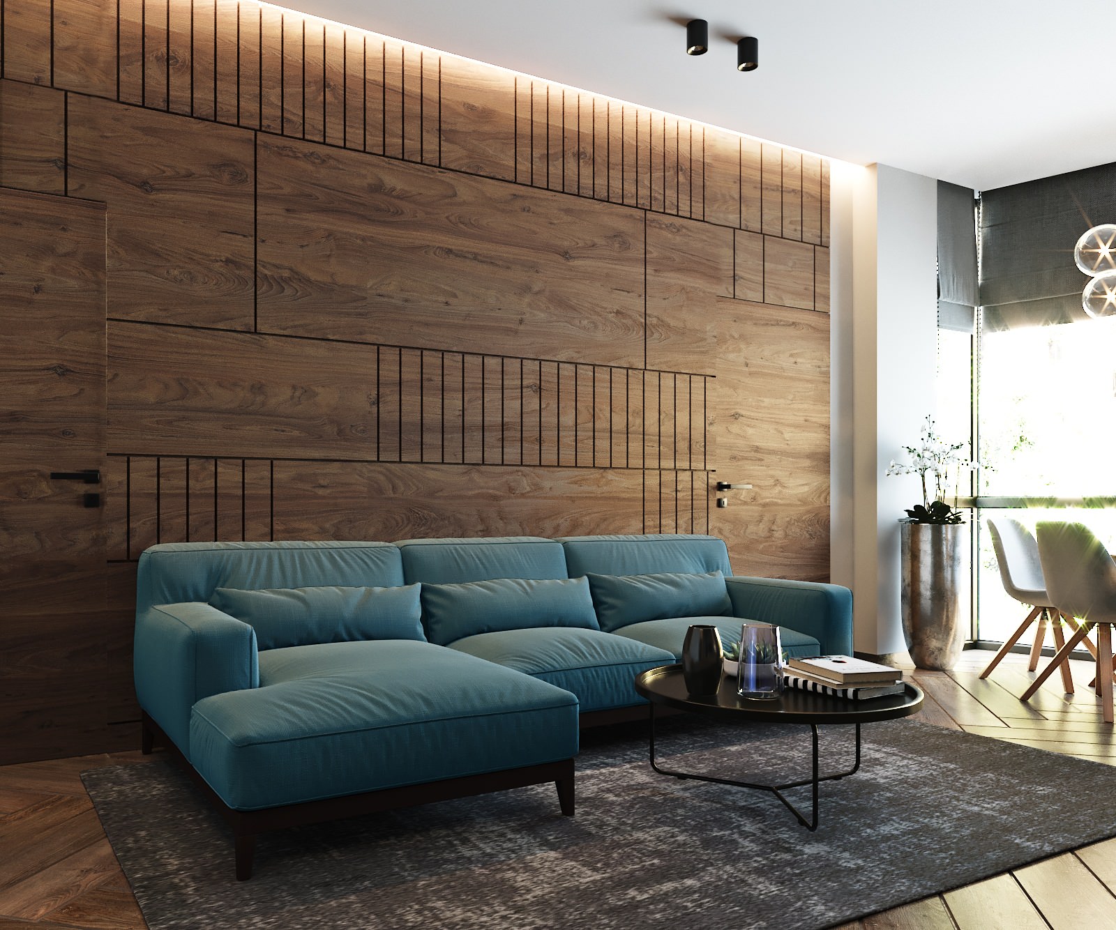 Проект трёхкомнатной квартиры в ЖК "Надежда"