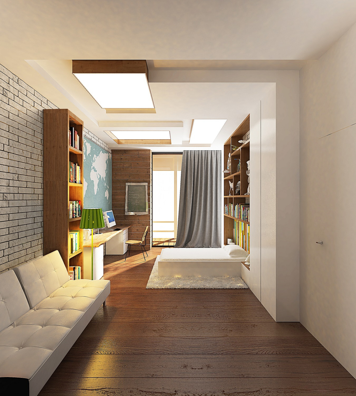 3D проект квартира "Садовые кварталы"