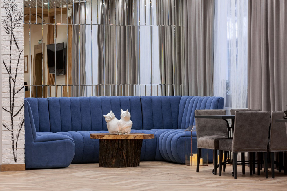 Зеркала и зеркальные панно для ресторана на базе отдыха г.Сысерть