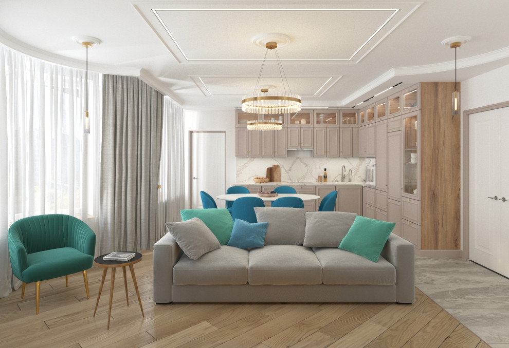 Квартира в стиле неоклассика