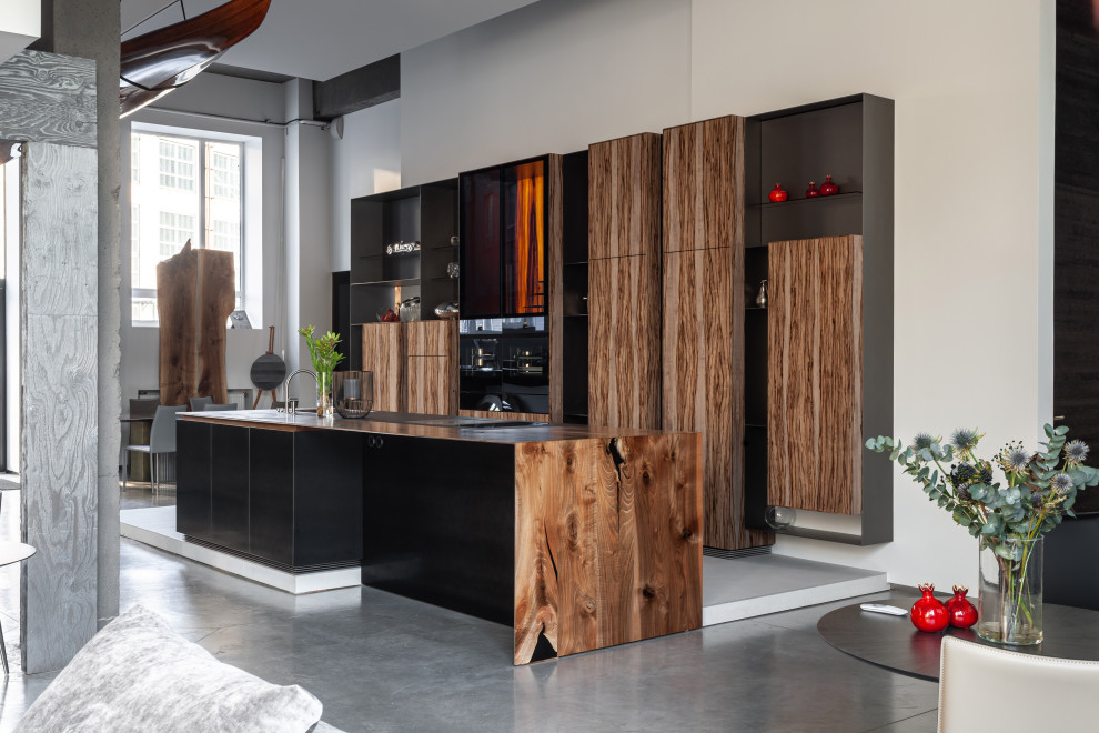 ПРОЕКТ КУХОННОГО ПРОСТРАНСТВА UNIQPLACE SHOWROOM