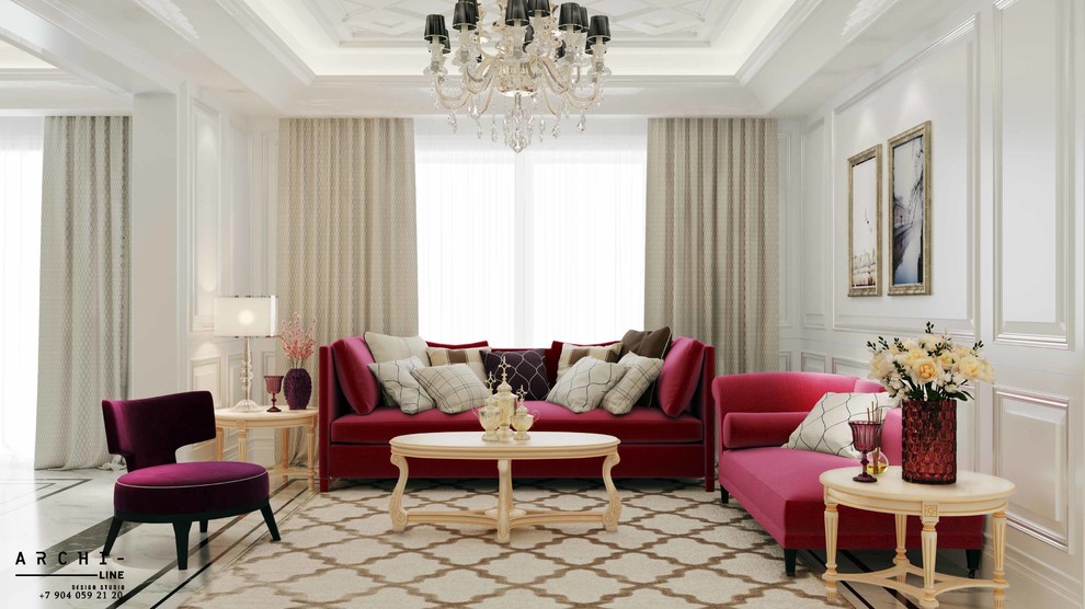 Обложка проекта: Гостиная luxury апартаментов