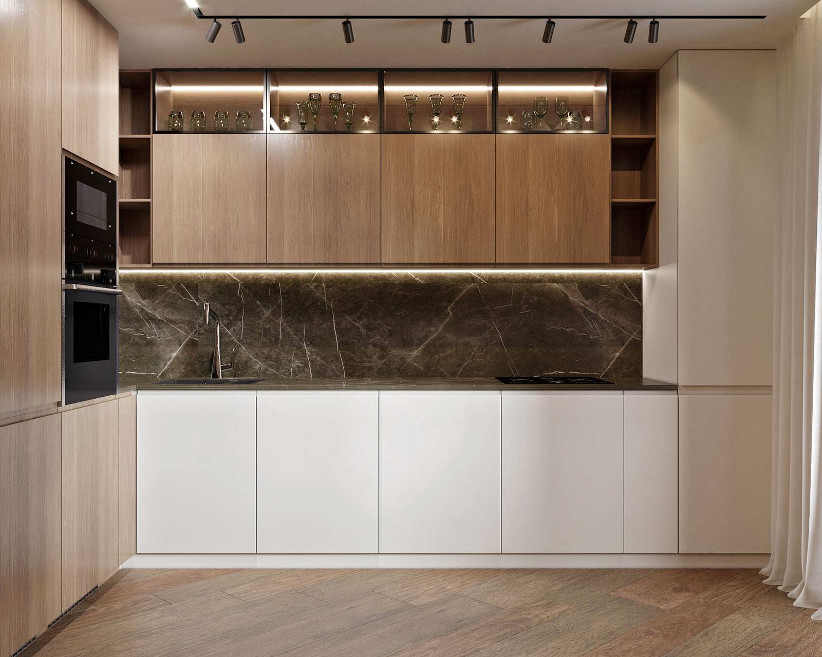 Дизайн проект в ЖК Лучи