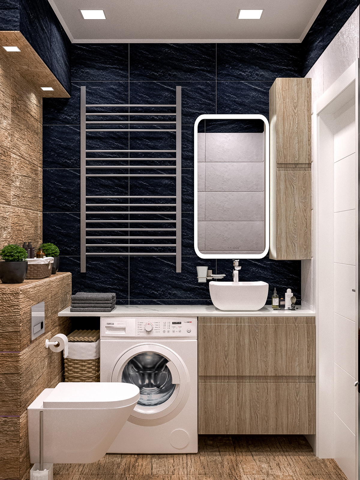 Обложка проекта: Санузел и ванная