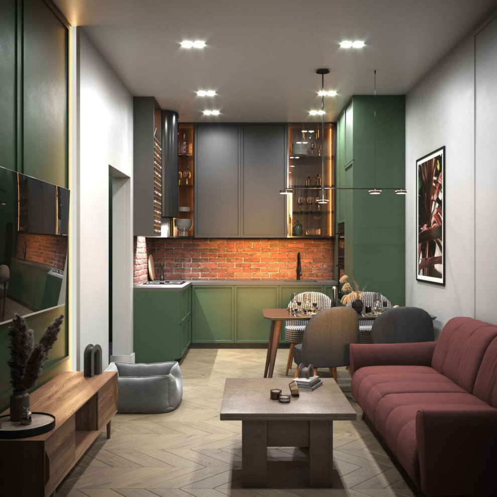 Обложка проекта: ЖК Серебряный Фонтан 75м2