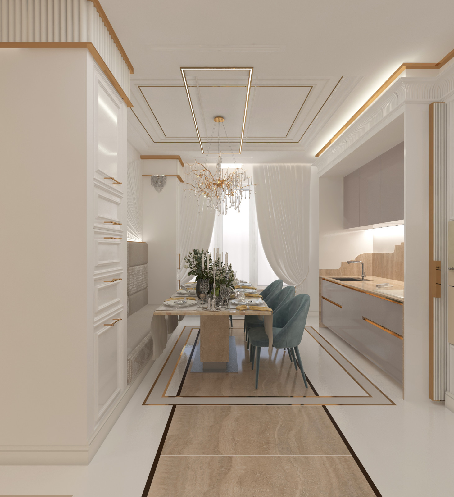 Неоклассика в ЖК Форум Сити