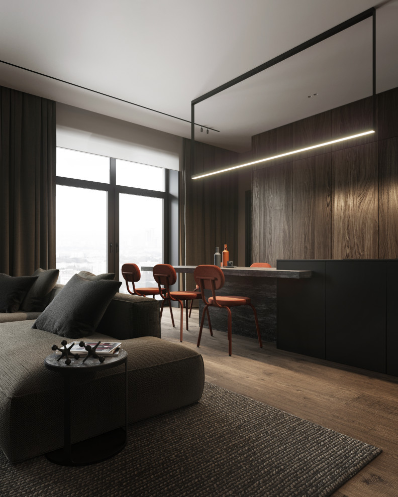 Flat in natural colours | Квартира в природных оттенках