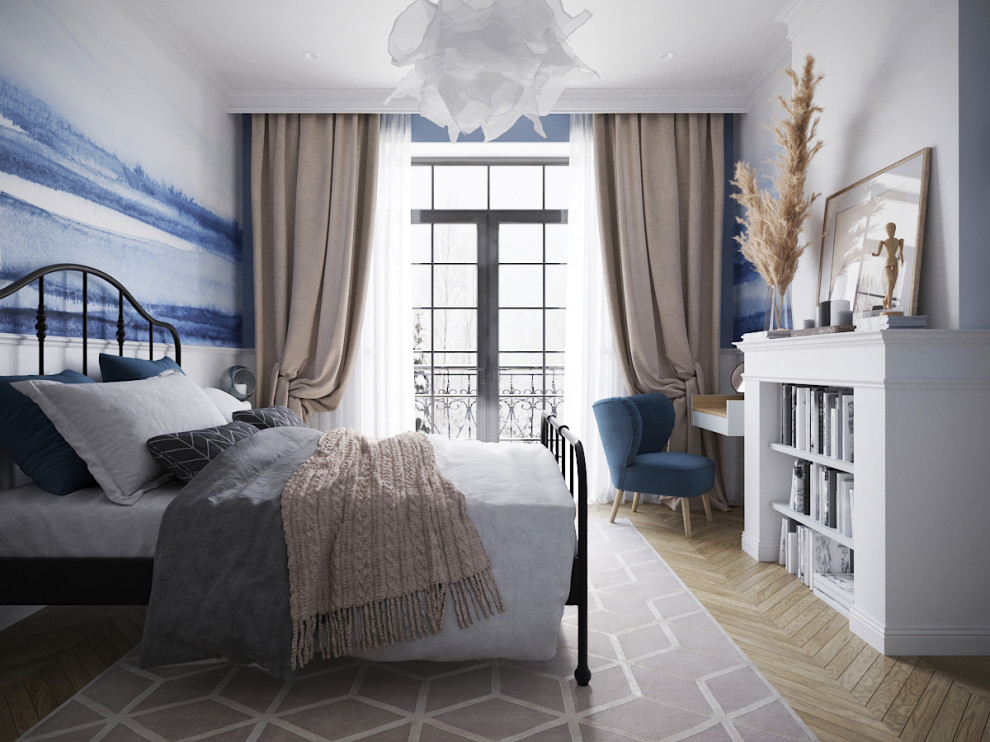 Обложка проекта: Акварельная спальня у Балтийского моря