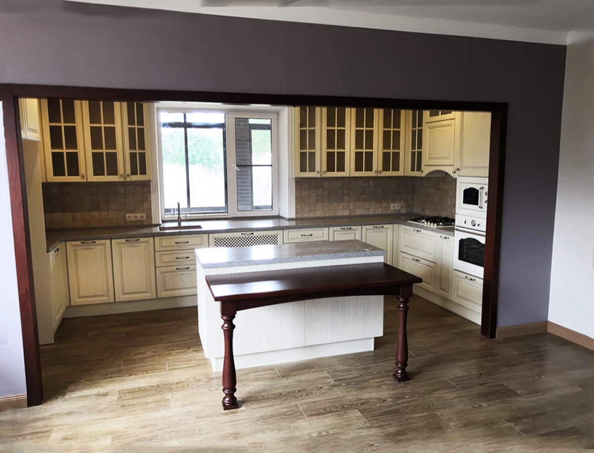 Обложка проекта: Кухня с островом