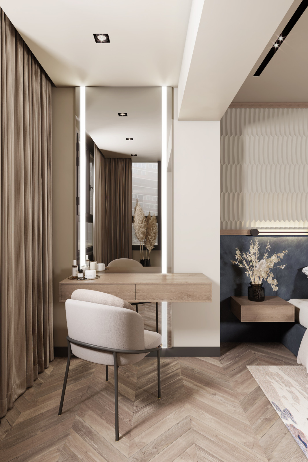 Обложка проекта: Квартира выполнена в современном стиле