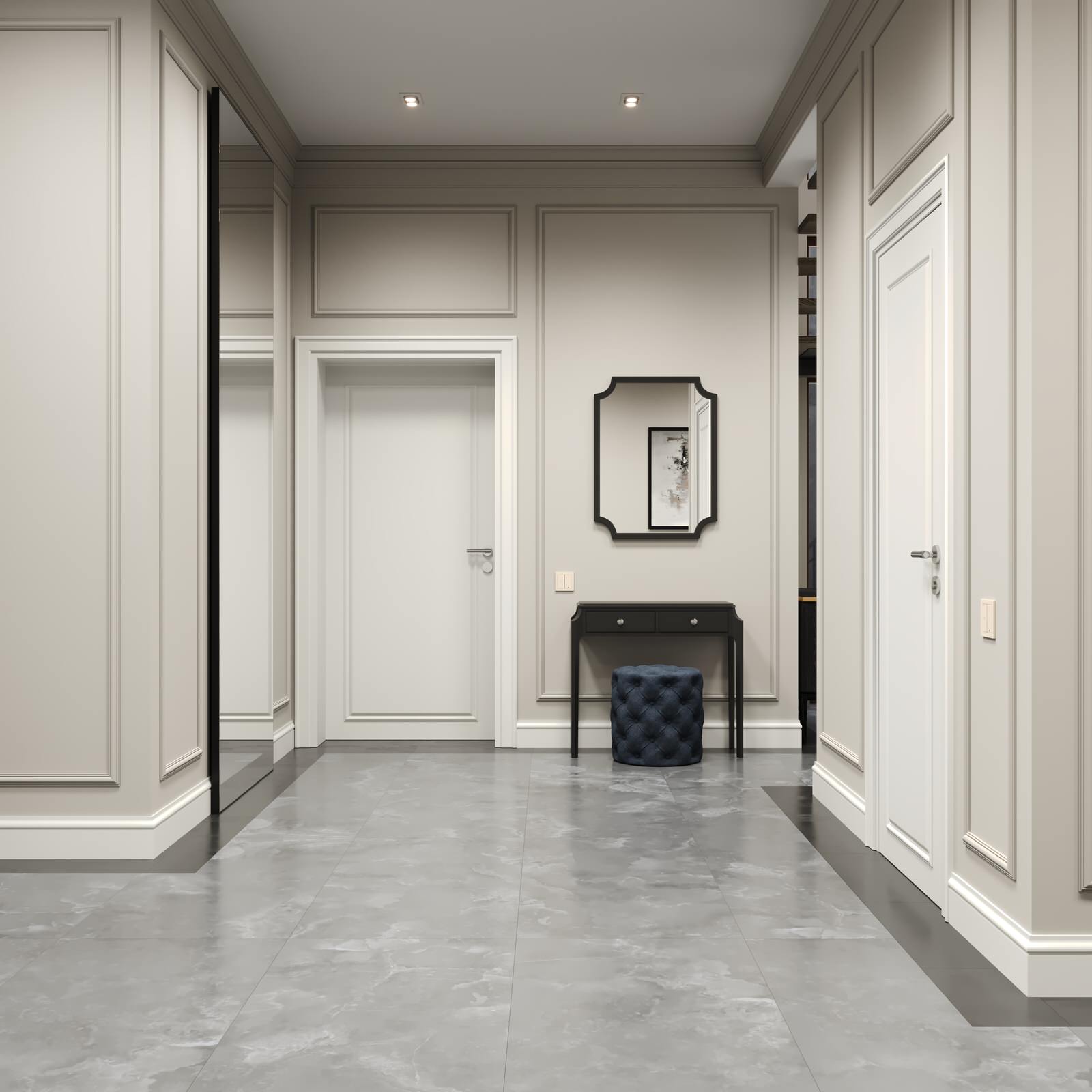 Дом с тиле неоклассика