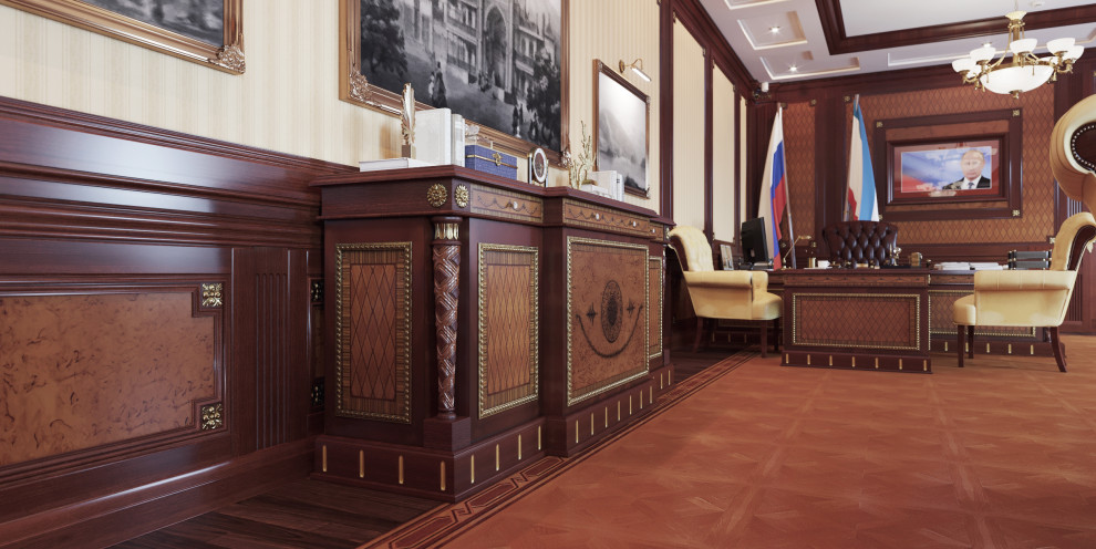 Дизайн Кабинета Председателя Совета Министров Республики Крым