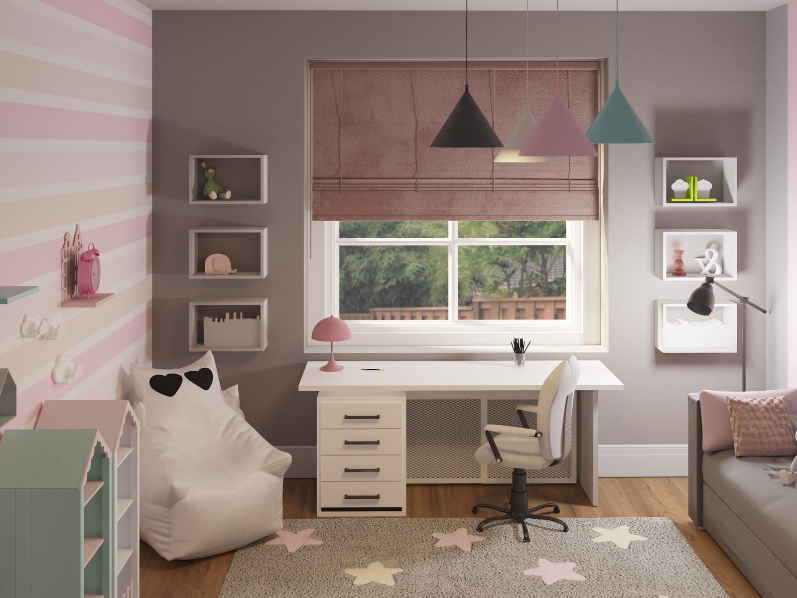 Интерьер частного дома 170 кв. метров