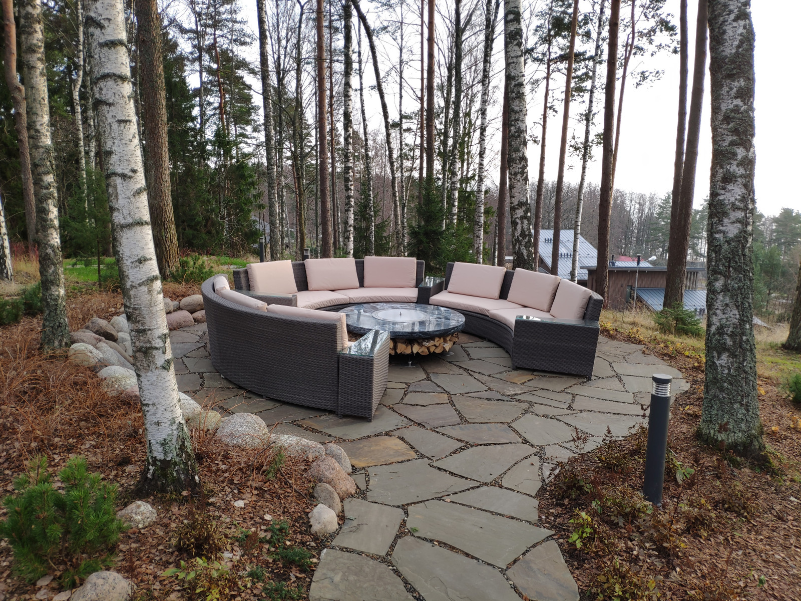 Обложка проекта: Зона отдыха с видом на Финский залив