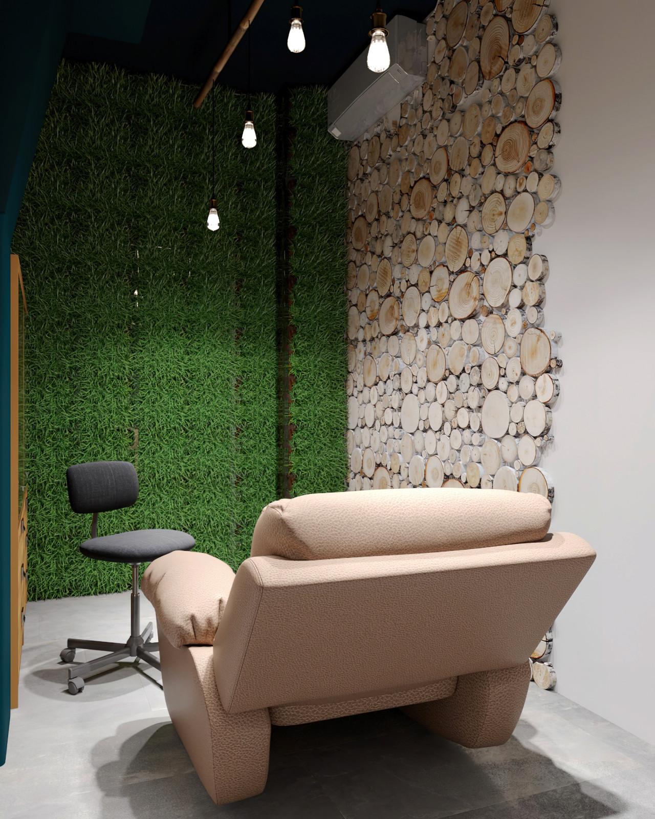 Коммерция. Салон красоты KUTIKULA 105 м². Проект разработан за 1 неделю