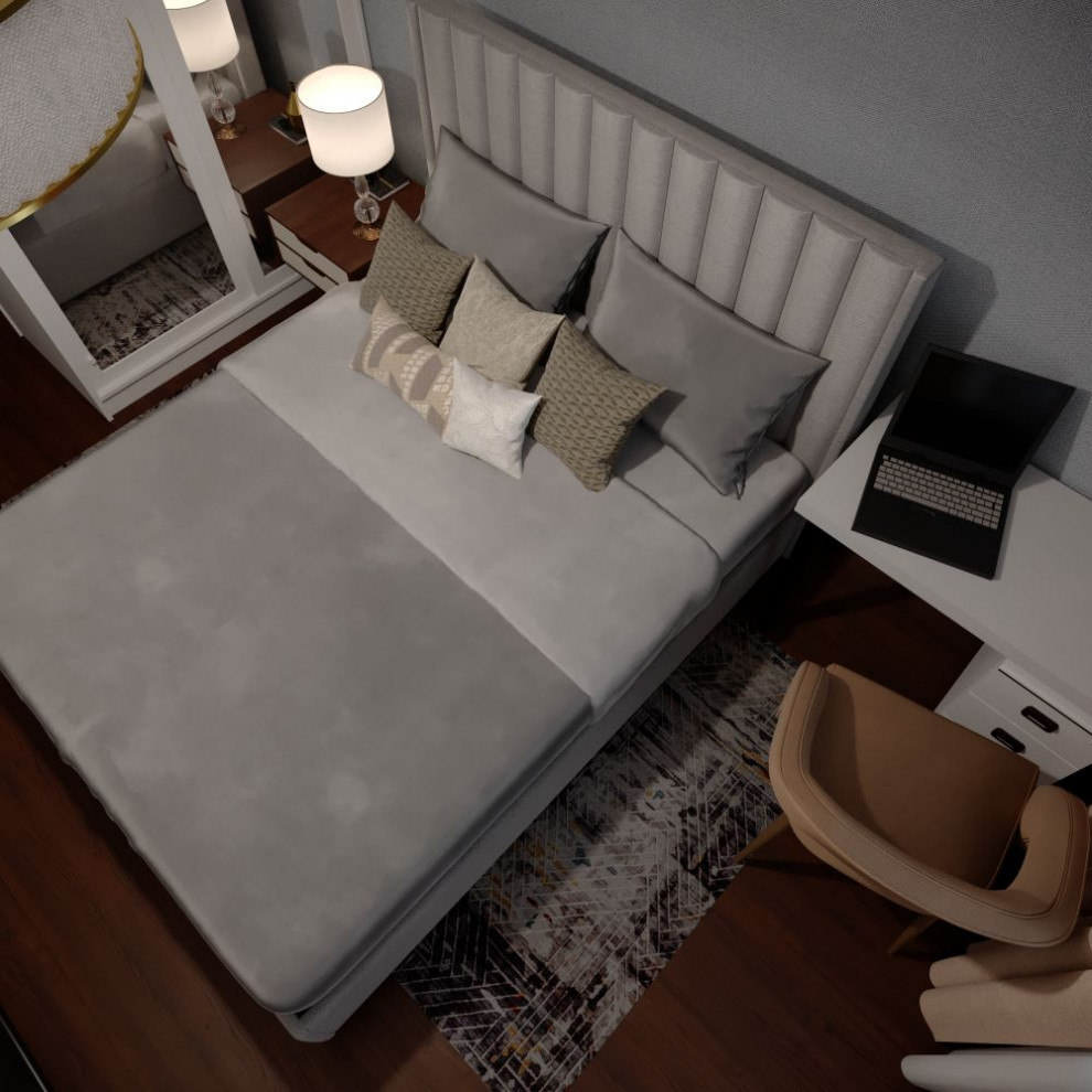 Обложка проекта: Спальня для супружеской пары 60+