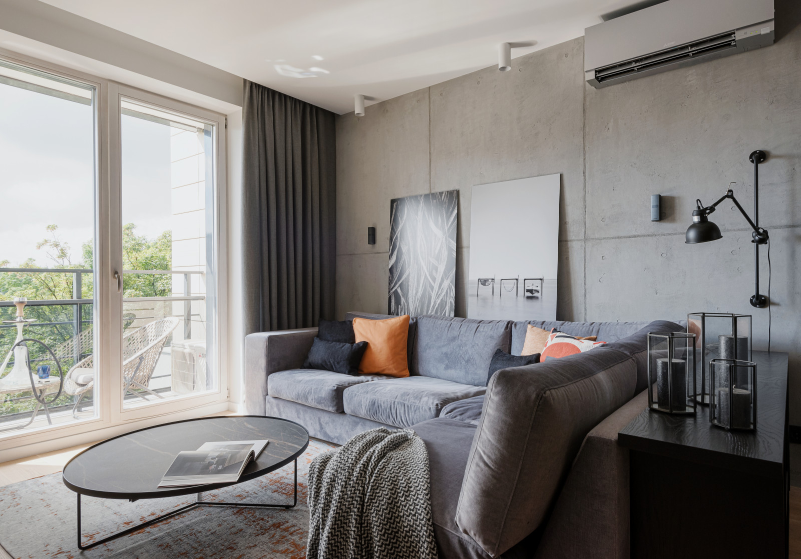 Квартира в современном стиле для молодого человека