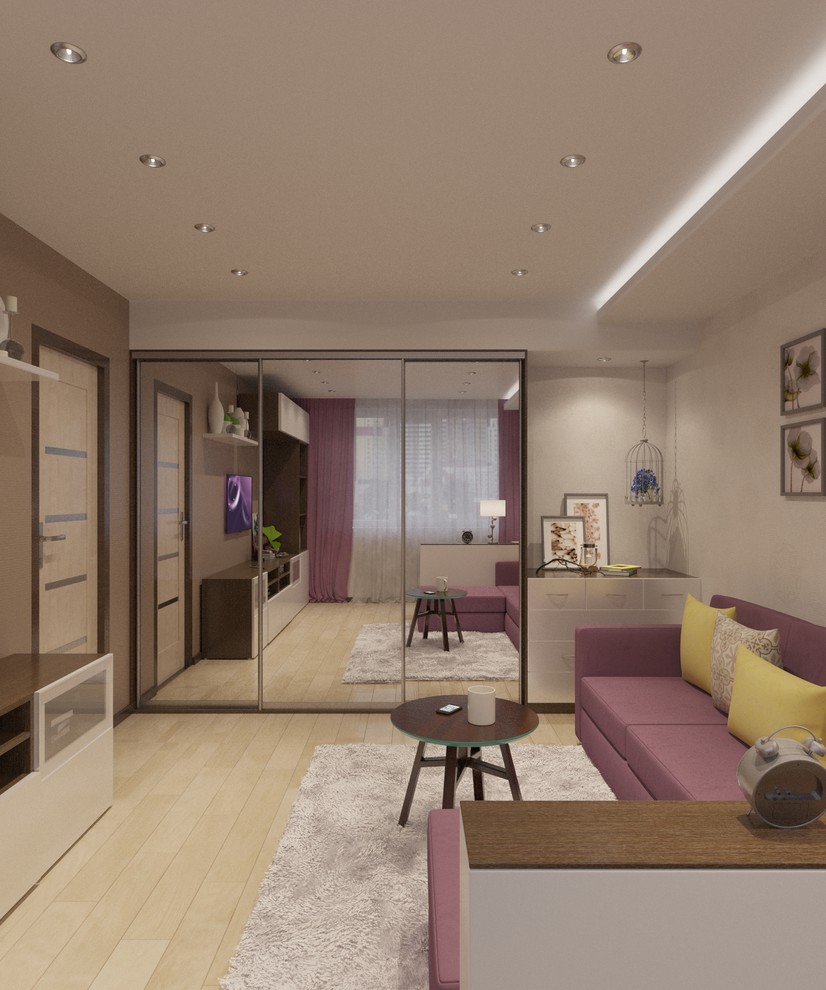 гостиная и коридор