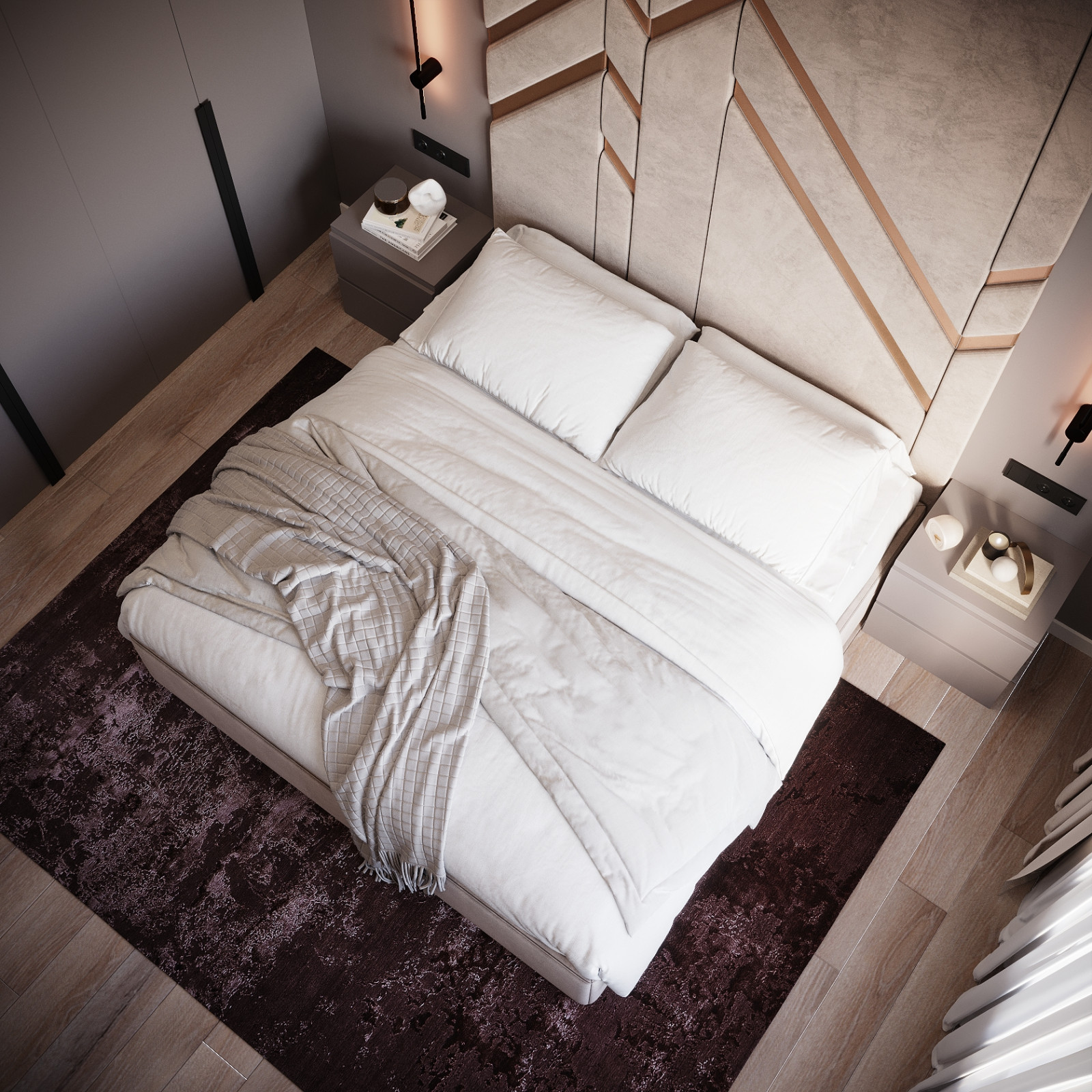 Интерьер трехкомнатной квартиры в стиле Неоклассика