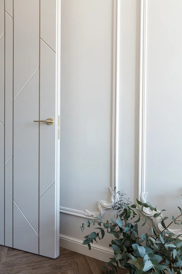 Современная классика для апартаментов в ЖК "Серебряный фонтан"