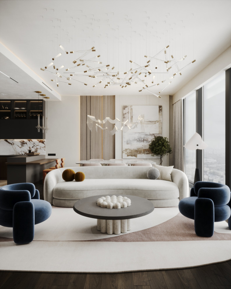 Обложка проекта: Дизайн интерьера: Квартира ЖК Neva Towers | 110 м2