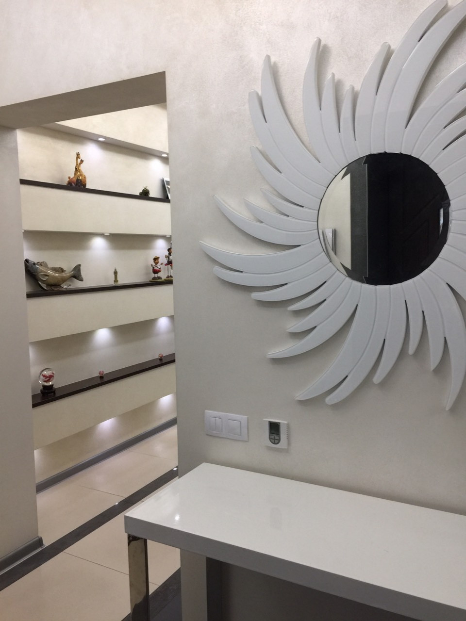 Холл и Прихожая в интерьере СЕРЕБРО и ЗОЛОТО