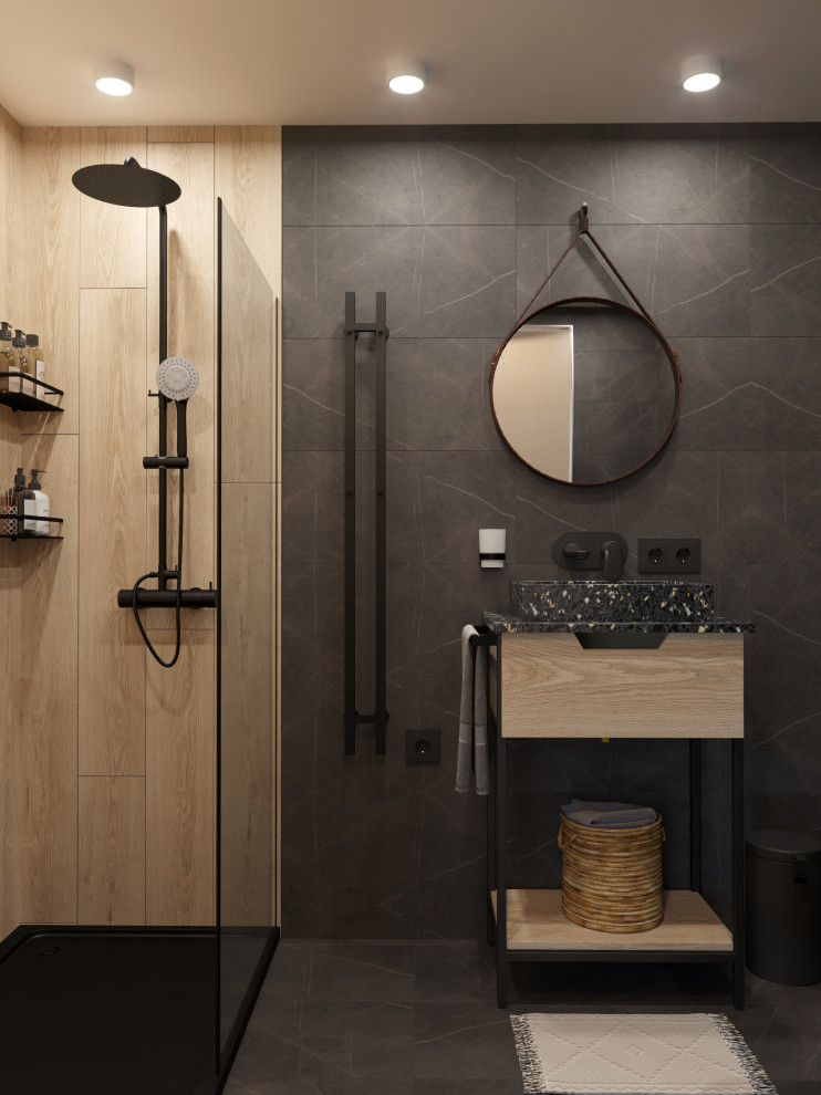 Визуализация интерьера геокупола для Freedome на белом фоне