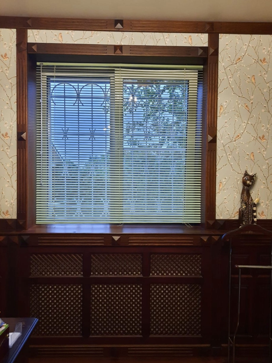 Обложка проекта: Отделка кабинета деревом