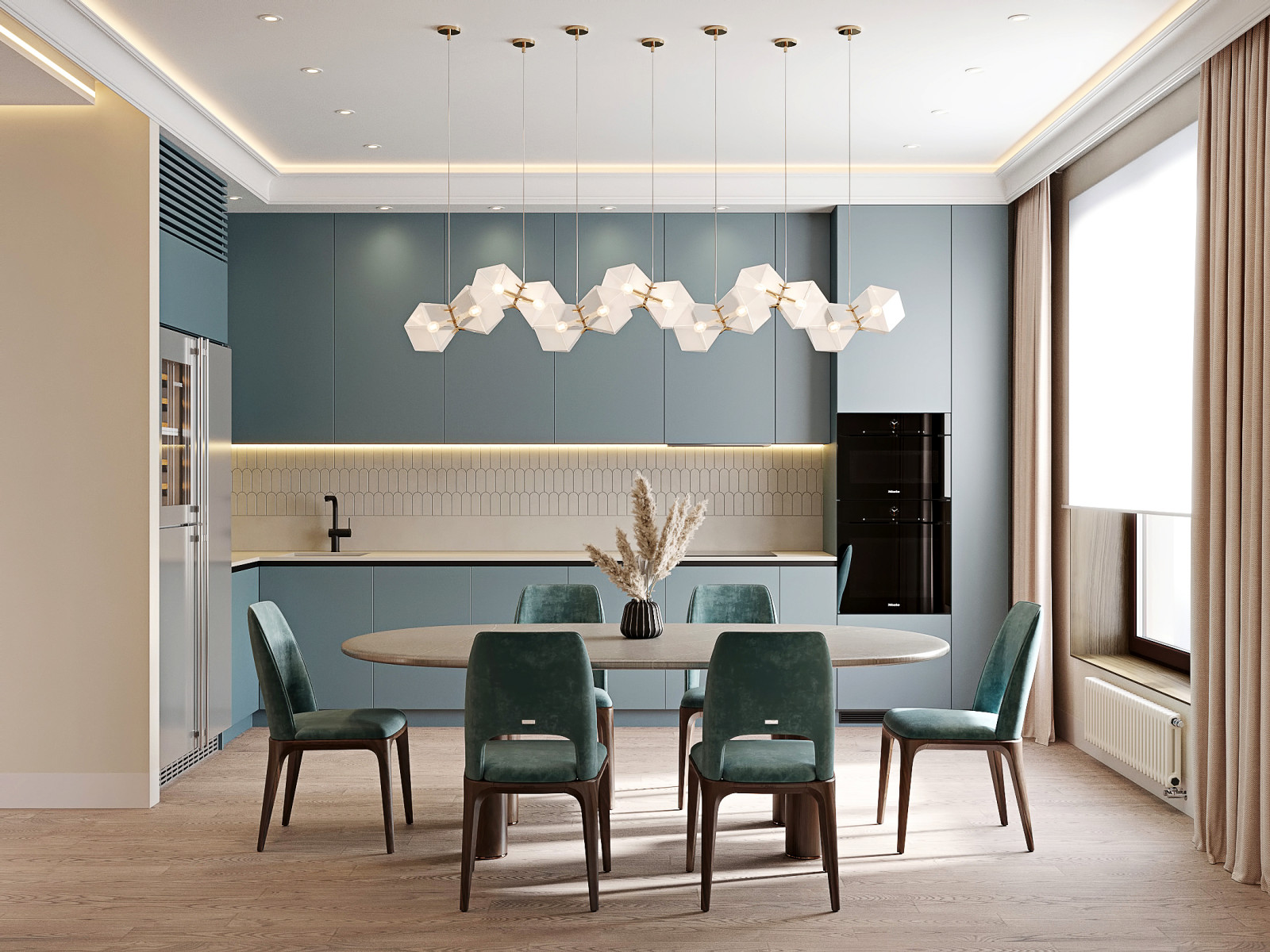 Квартира в ЖК "КРЕСТОВСКИЙ DE LUXE"