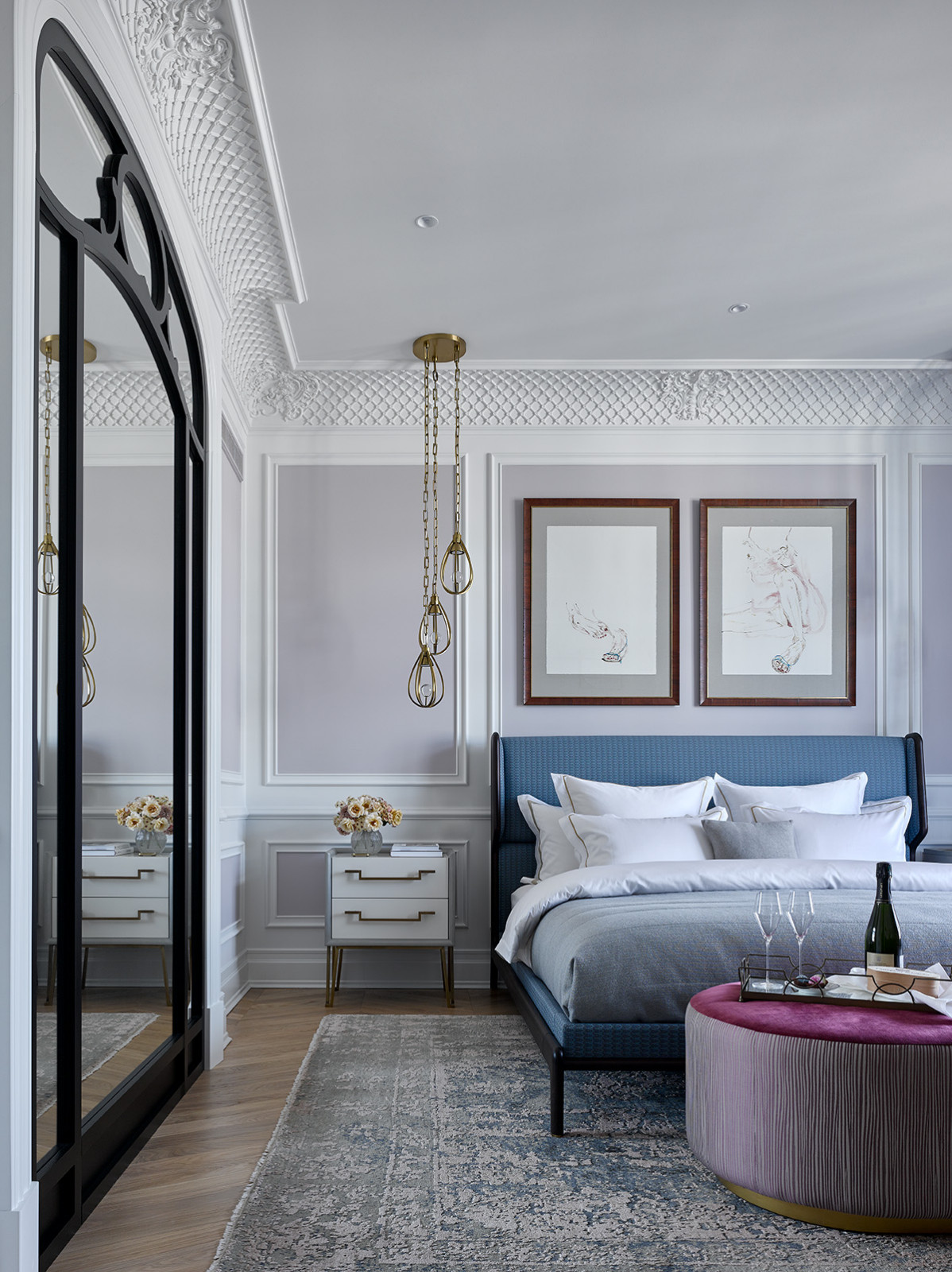 Фотосъемка интерьера апартаментов в центре Москвы для AD