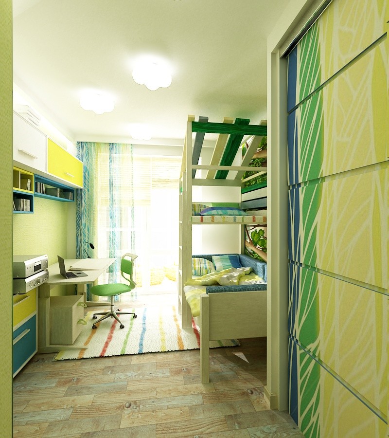 Детская в стиле "Фьюжин"