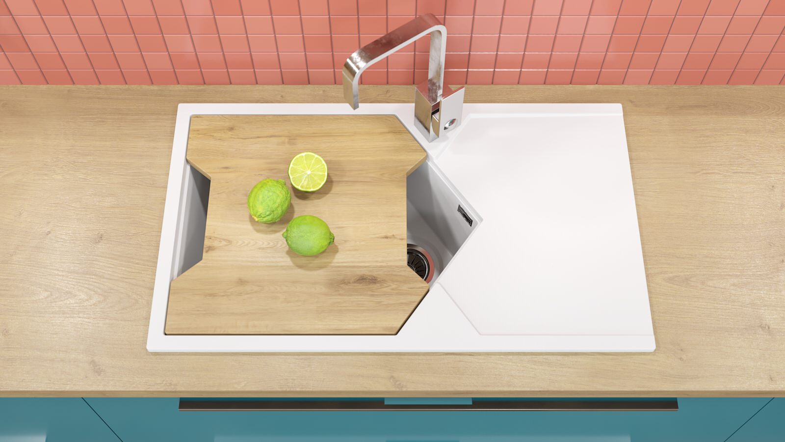 Кухонная мойка KitKraken Sea