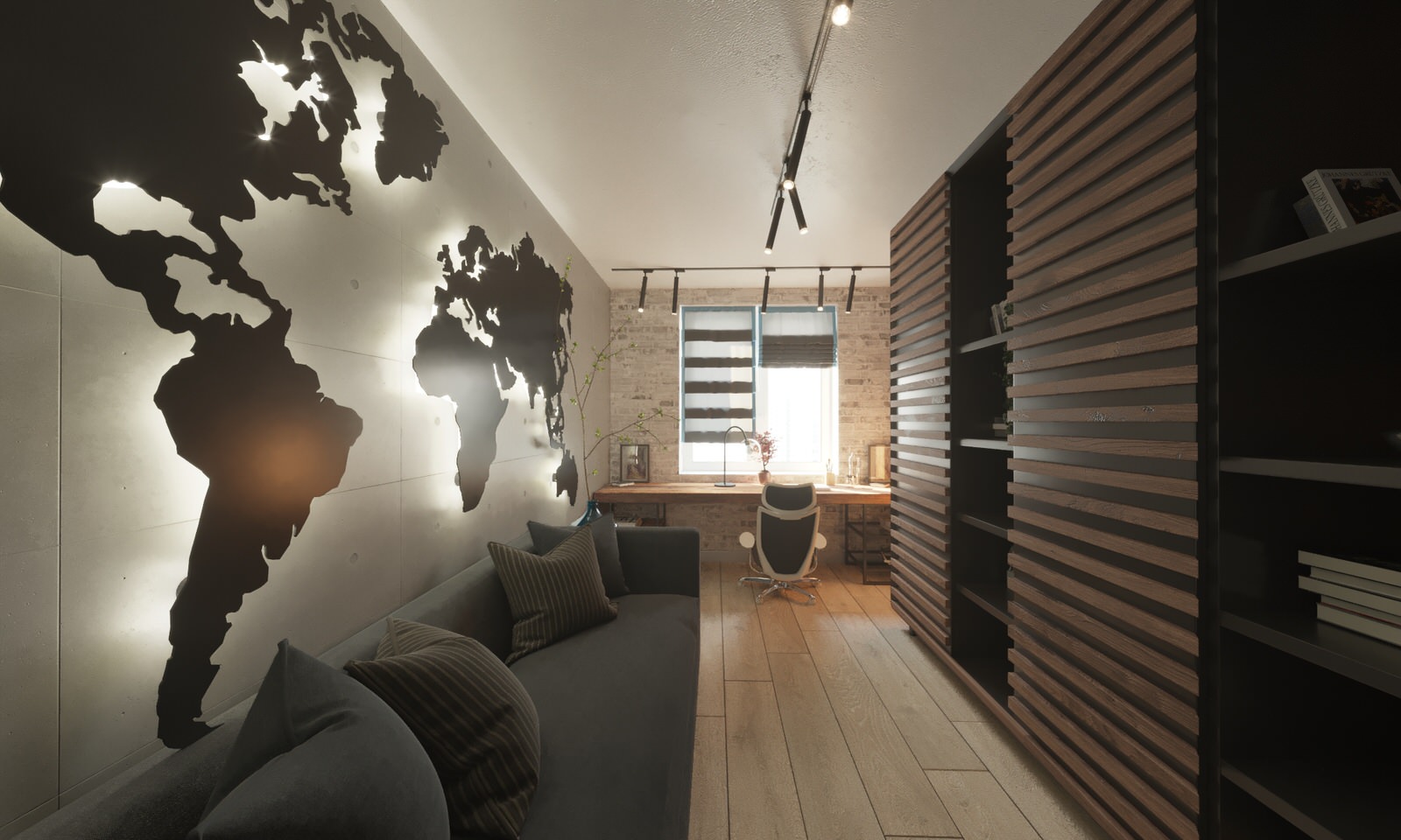 Квартира в нежных тонах