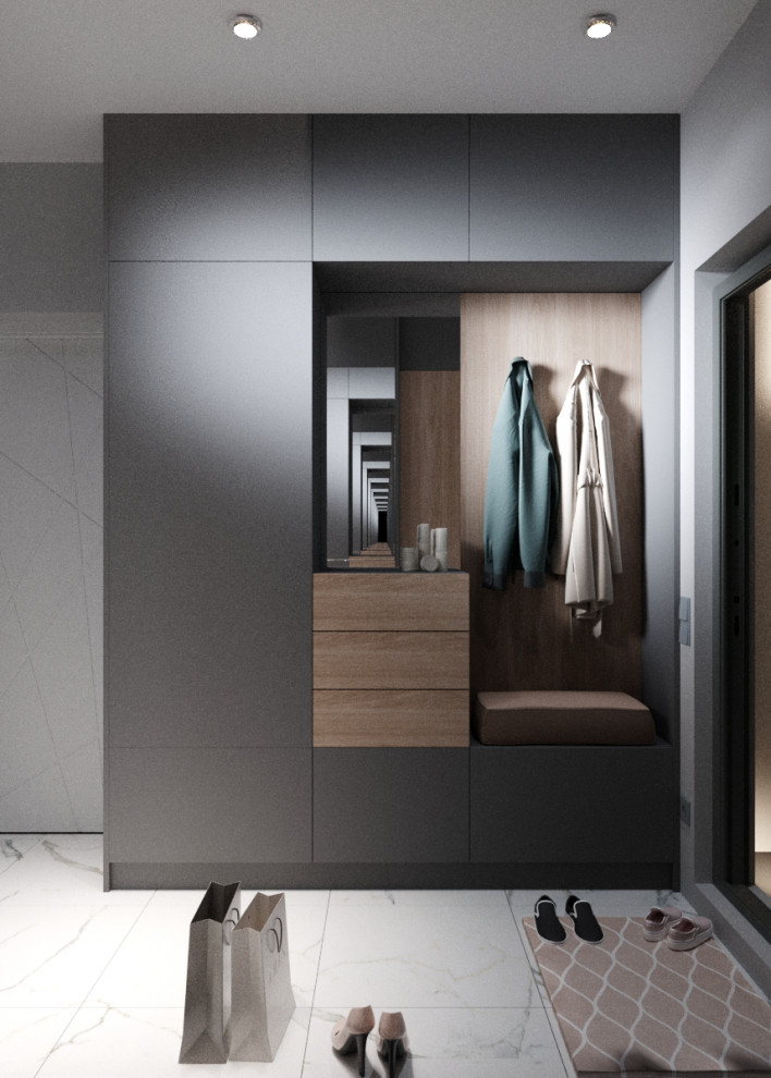 дизайн проект 2-ух комнатной квартиры