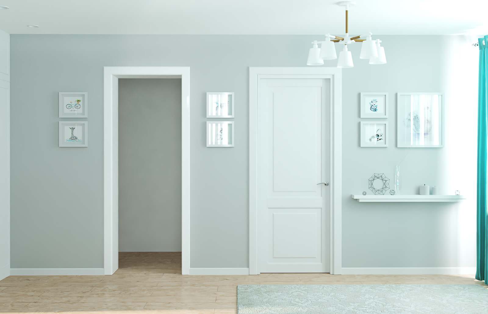 Дизайн проект для молодой девушки.