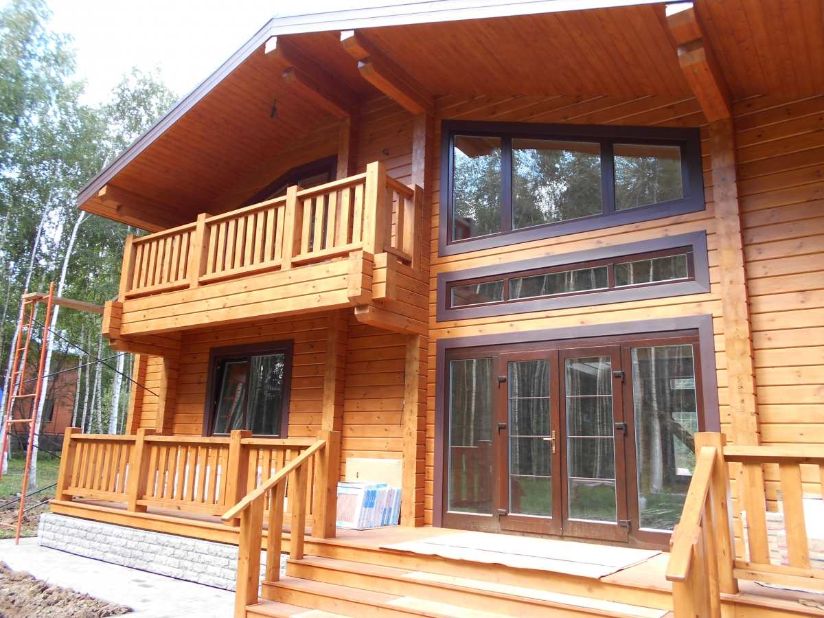 Дом из клееного бруса "Марфино"